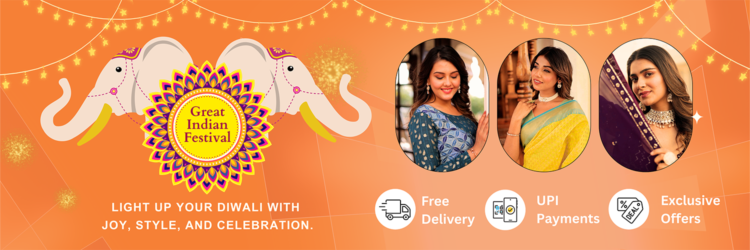 Happy Diwali shopping showcasing lifestyle products and deals